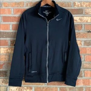Nike Therma  Fit Zip Up Navy Blue Jacket